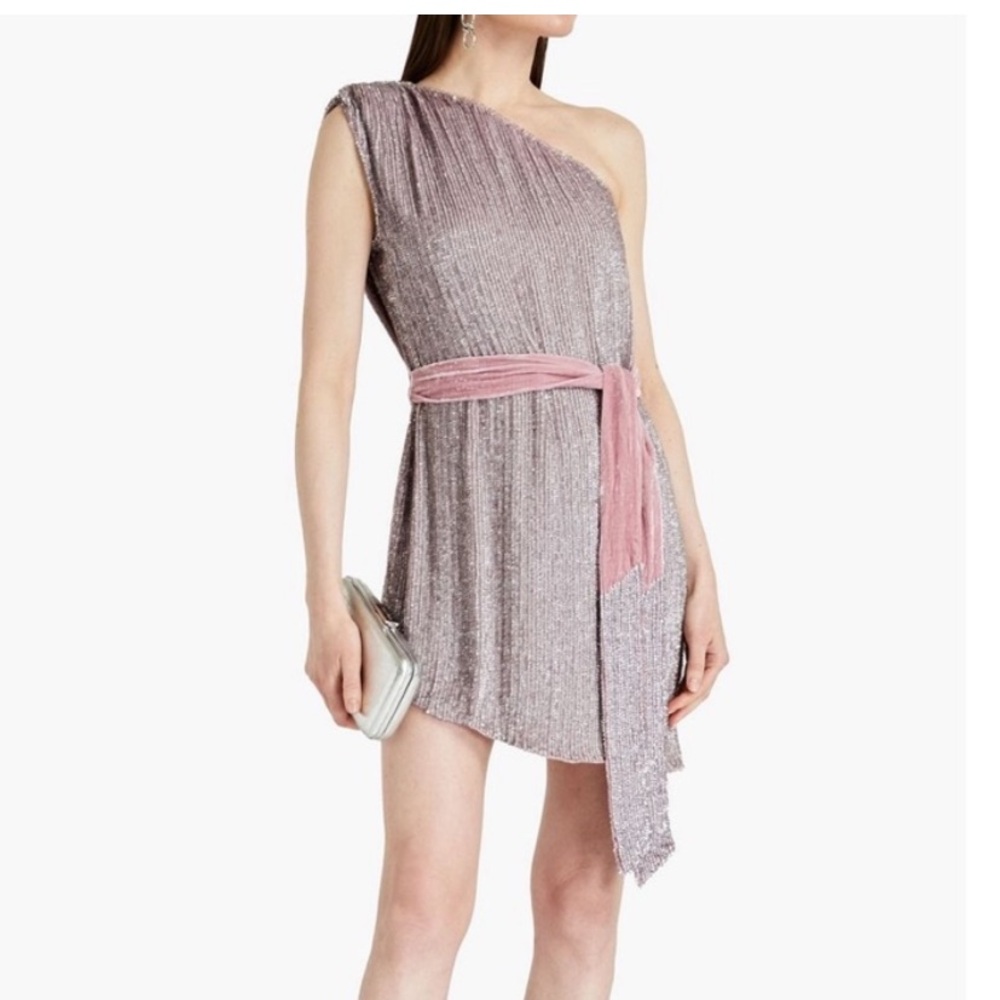 Retrofete Ella Dress Size Small in Purple